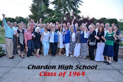 Chardon High School Class of 1964 - reunion photo